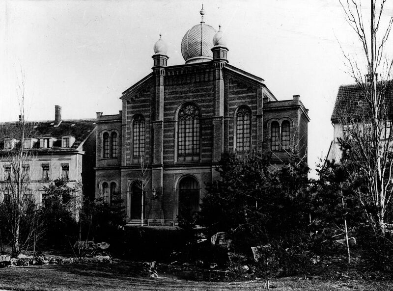Große Synagoge Erfurt außen