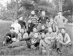 Group portrait of the Florida State College football team- Tallahassee, Florida (6689459119)