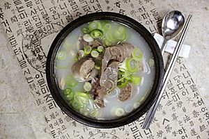 Haejangguk (hangover soup)