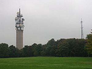Heaton Park BT Tower, distance view