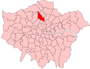 Hornsey and Friern Barnet 2023 Constituency.svg
