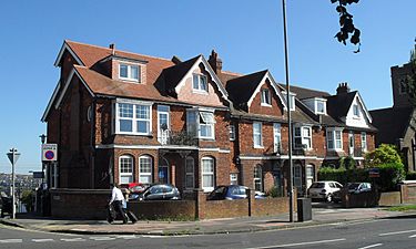 Housing at Dyke Road–The Drove junction, Prestonville, Brighton (October 2010)