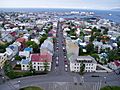 Islande - Rekjavik du haut de la cathédrale