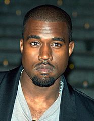 Kanye West at the 2009 Tribeca Film Festival-2 (cropped)
