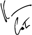 Kevin Michael Costner signature