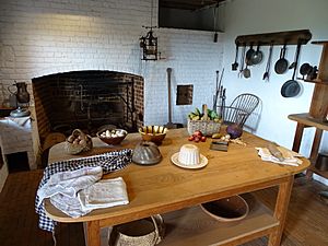 Kitchen of Plantation House - Monticello - Charlottesville - Virginia - USA (47011065144)
