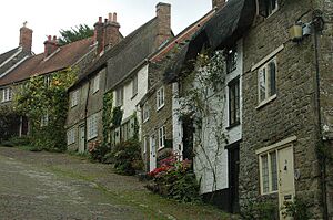 Looking up Gold Hill for a change - geograph.org.uk - 726150