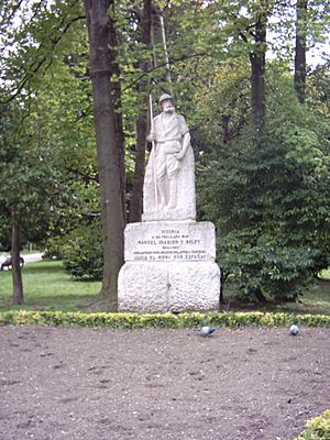Manuel iradier (estatua)