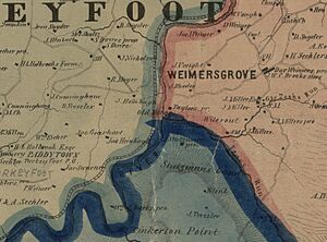 Map of Markleton (Old Forge) Area from 1860 Somerset County, Pennsylvania, Map by Edward L Walker