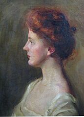 Mary Brewster Hazelton, Woman in White, 1906