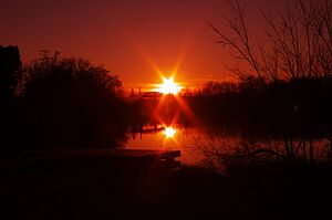 Maryville-Alcoa Greenway sunset-tn1