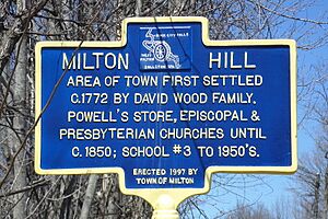Milton Hill marker