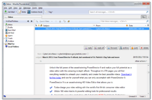 Mozilla Thunderbird 3.1