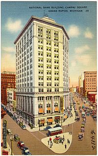 National Bank Building, Campau Square, Grand Rapids, Michigan (64112).jpg