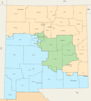 New Mexico Congressional Districts, 118th Congress