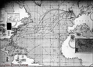 North Atlantic Plot April 1944