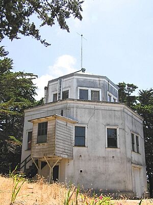Octagonal building - Fort Miley SF CA
