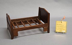 Patent Model-Improved Crib-Attachment for Bedsteads