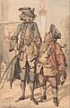 Paul Sandby - Caricature of George Bubb Dodington and Sir Thomas Robinson - Google Art Project
