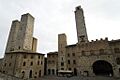 Piazza del duomo in san gimignano