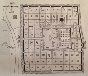 Plan of Bago 1568