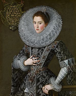 Portrait of Doña Ana de Velasco y Girón by Juan Pantoja de la Cruz