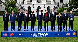 President Biden held the 2022 US-ASEAN Special Summit at the White House (cropped)