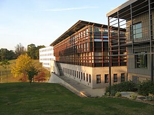 Psychology building, University of Essex, west side