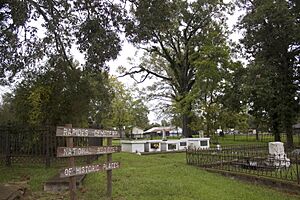 Rapides Cemetery Front Sign