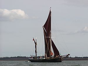 Sailing Barge Thalatta River Blackwater 2004