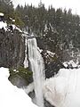 Salt Creek Falls in winter