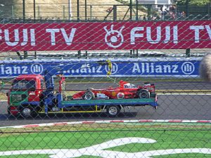 Schumacher car Suzuka 2006