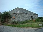Semi-derelict farm building on the Leodest Road, Andreas - geograph.org.uk - 484354.jpg