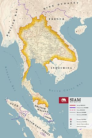 Siam in 1893, During Rama V's Reign