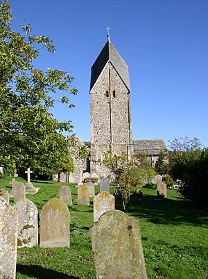 Sompting Church ext from west