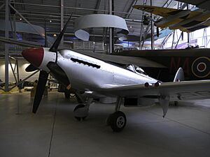 Spitfire Mk 24 VN485 at IWM Duxford Flickr 4889407619