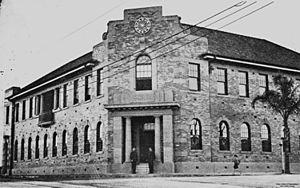 StateLibQld 2 118152 Fortitude Valley Police Station, Brisbane, Queensland, 1936
