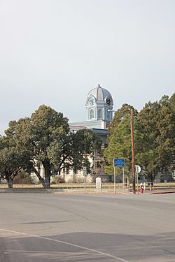Jeff Davis County Courthouse, located in Fort Davis
