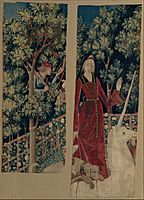 The Mystic Capture of the Unicorn (from the Unicorn Tapestries) MET DP155501