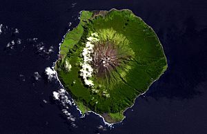 Tristan da Cunha ASTER
