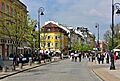 Ulica Krakowskie Przedmieście w Warszawie 2019c