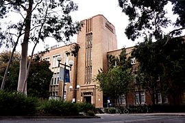 University of Melbourne Chemistry School Building - Entrance View (from North).jpg