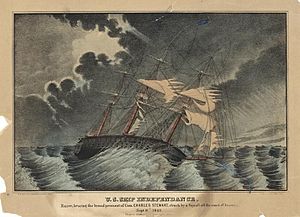 Us ship independance 1842-squall kellogg