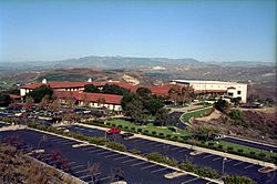 View of the Reagan Library from the south