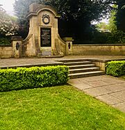 War Memorial Carr Bank Park