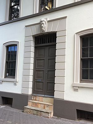 Wenley House, Market Street, Brisbane, 2015 (front door)