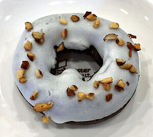 White Almond Chocolate of Mister Donut in Japan