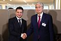Zelenskyi and Tokaev