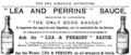 1875 ad Lea & Perrins