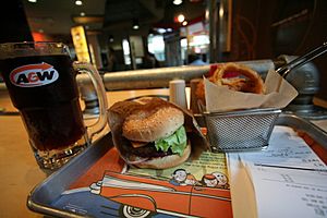 A&W Restaurant Menu